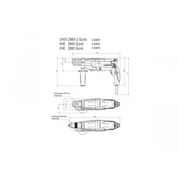 Мультиперфоратор Metabo UHE 2660-2 QUICK SET 5 - Фото № 12