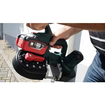 Акумуляторна стрічкова пила Metabo MBS 18 LTX 2.5 Каркас - Фото № 1