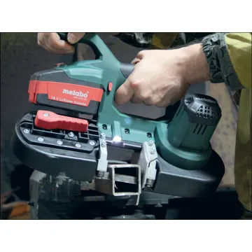 Акумуляторна стрічкова пила Metabo MBS 18 LTX 2.5 Каркас - Фото № 2