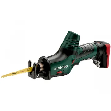 Акумуляторна шабельна пила Metabo PowerMaxx ASE 4.0 Ач - Фото № 1