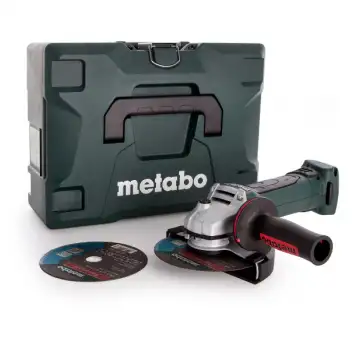 Акумуляторна болгарка Metabo W 18 LTX 150 Quick каркас + MetaLoc