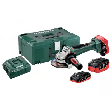 Акумуляторна болгарка Metabo WB 18 LTX BL 125 Quick SET