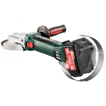 Акумуляторна болгарка Metabo WF 18 LTX 125 Quick 5.2 Ач - Фото № 1