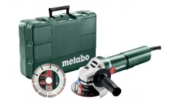 Болгарка Metabo W 1100-125 New захист від повторного пуску SET