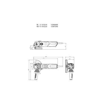 Болгарка Metabo WE 15-150 Quick - Фото № 4