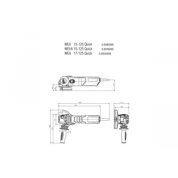 Болгарка Metabo WEA 15-125 Quick - Фото № 4