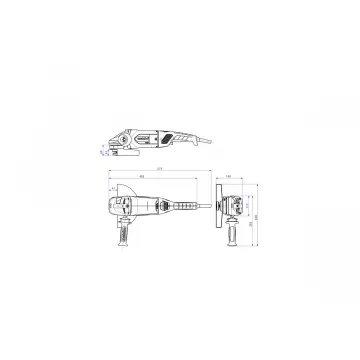 Болгарка Metabo WEA 24-230 MVT Quick - Фото № 4