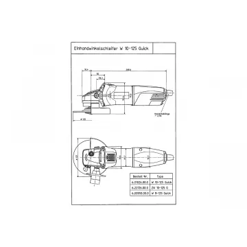 Болгарка Metabo WQ 1000 захист від повторного пуску - Фото № 1