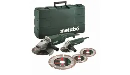 Набір болгарок Metabo WX 2000-230 + Metabo W 820-125 + 3 Алмазних диска