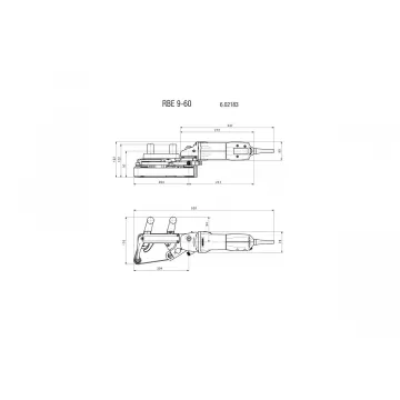 Шліфувальна машина для труб Metabo RBE 9-60 Set - Фото № 5