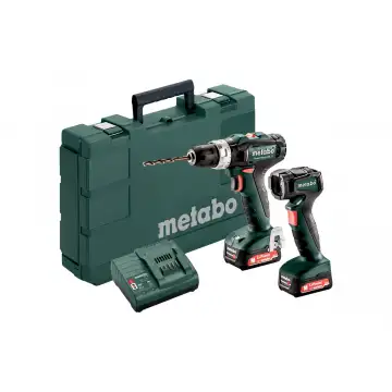 Акумуляторний ударний шуруповерт Metabo PowerMaxx SB 12 + акумуляторний ліхтар Metabo ULA 12 LED