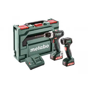 Акумуляторний шуруповерт Metabo PowerMaxx BS 12 + акумуляторний ліхтар Metabo ULA 12 LED