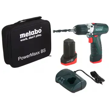 Акумуляторний дриль-шуруповерт Metabo PowerMaxx BS