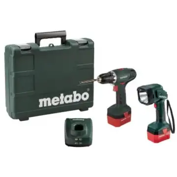 Акумуляторний шуруповерт Metabo BS 12 NiCd + Ліхтар Metabo ULA 12