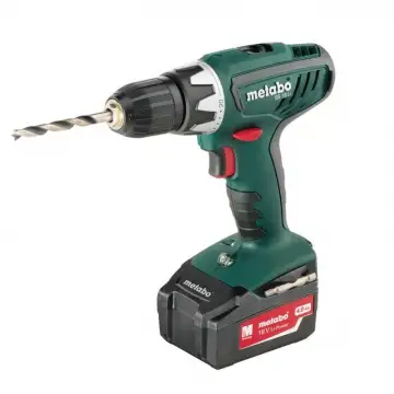 Акумуляторний шуруповерт Metabo BS 18 Li 2x4.0 Аh