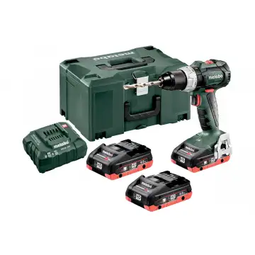 Акумуляторний шуруповерт Metabo BS 18 LT BL 3 * 4.0 Ач MetaLoc