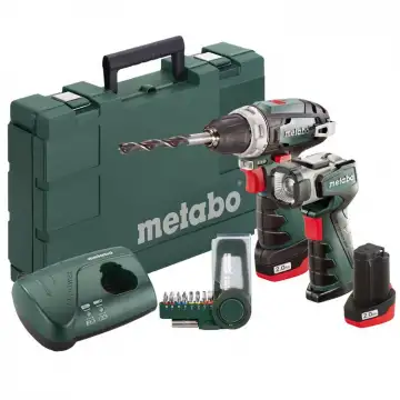 Акумуляторний шуруповерт Metabo PowerMaxx BS + Ліхтар Metabo PowerMaxx ULA LED