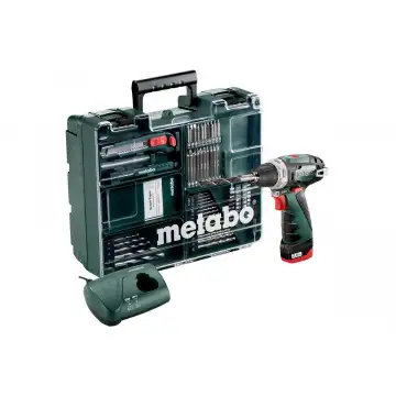 Акумуляторний шуруповерт Metabo PowerMaxx BS Basic Mobile Workshop 1 акб 2 Ач