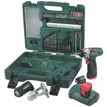 Акумуляторний шуруповерт Metabo PowerMaxx BS Pro Mobile Workshop