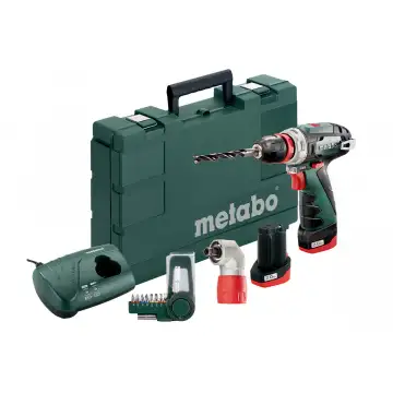 Акумуляторний шуруповерт Metabo PowerMaxx BS Quick Basic SET