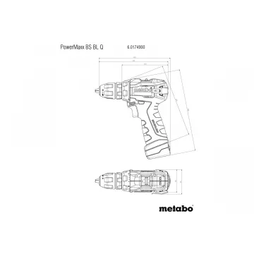 Акумуляторний шуруповерт Metabo PowerMaxx BS BL Q - Фото № 9