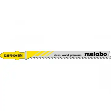 Лобзикове полотно для дерева Metabo Professional 74 мм T 101 BF, 5 шт