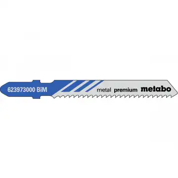 Лобзикове полотно по металу Metabo Professional 51 мм T 118 BF, 5 шт