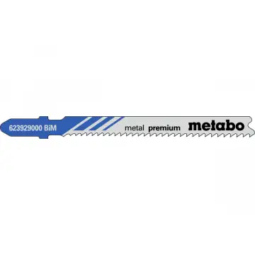 Лобзикове полотно по металу Metabo Professional 66 мм T 118 BF, 5 шт