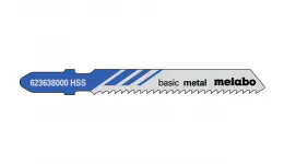 Пилка для лобзика по металу Metabo Classic 51 мм T 118 B, 5 шт