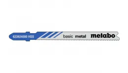 Пилка для лобзика по металу Metabo Classic progressive 66 мм T 118 A, 5 шт
