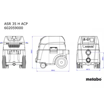 ASR 35 H ACP Універсальний пилосос - Фото № 3