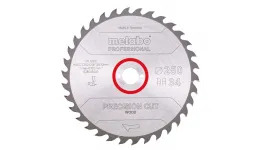 Пилкове полотно "precision cut wood - professional", 250x30, Z34 WZ 15° (628045000)