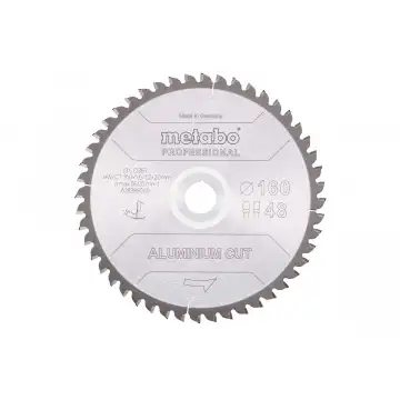 Пилкове полотно «aluminium cut - professional», 160x20 Z48 FZ/TZ 5°neg (628288000)