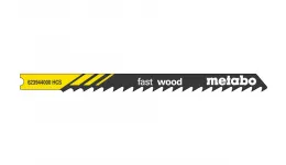 5 пилкових U-подібних полотен для лобзиків «fast wood», 82/4,0 мм (623944000)