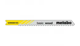 5 пилкових U-подібних полотен для лобзиків «basic wood», 74/ 3,0 мм (623945000)