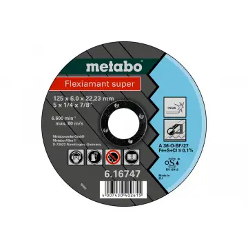 Зачистний круг Metabo Flexiamant Super 125x 6x22.23