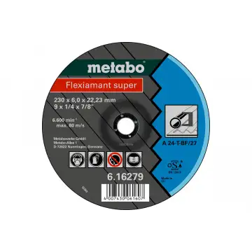 Зачистний круг Metabo Flexiamant Super 125x6x22.23