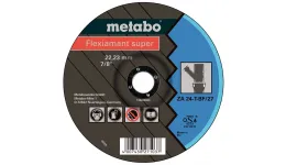 Зачистний круг для литих матеріалів Metabo Flexiamant Super 125x7x22.23