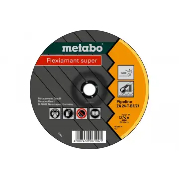 Зачистний круг для труб Metabo Flexiamant Super 180x4x22.23